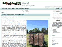 Tablet Screenshot of blog.bulbmeister.com